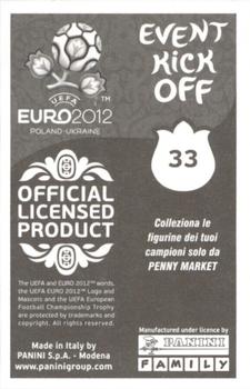 2012 Panini Euro 2012 - Event Kick Off #33 Gregory van der Wiel Back