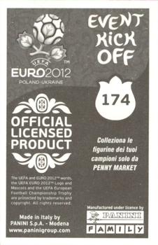 2012 Panini Euro 2012 - Event Kick Off #174 Gerard Pique Back