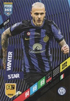 2024 Panini Adrenalyn XL FIFA 365 Upgrade - Star Signing / Winter Star #STS39 Federico Dimarco Front