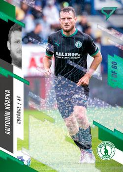 2023-24 SportZoo Fortuna:Liga Serie 2 - Green Dew #243 Antonin Krapka Front