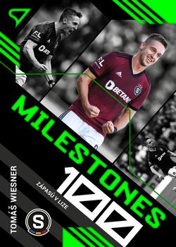 2023-24 SportZoo Fortuna:Liga Serie 2 - Milestones #MS-01 Tomas Wiesner Front