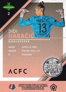 2024 Parkside Angel City FC #2 Didi Haračić Back