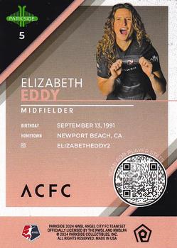 2024 Parkside Angel City FC #5 Elizabeth Eddy Back