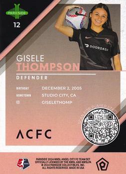 2024 Parkside Angel City FC #12 Gisele Thompson Back