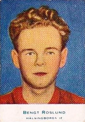 1953-56 Alifabolaget - Alfa Allsvenskan #36 Bengt Roslund Front