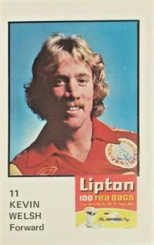 1979 Lipton Tea New England Tea Men #11 Kevin Welsh Front
