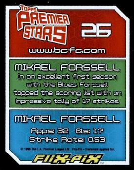 2004-05 Topps Premier Stars #26 Mikael Forssell Back