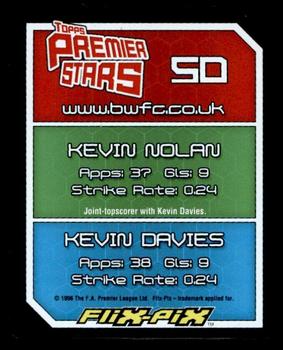2004-05 Topps Premier Stars #50 Kevin Davies Back