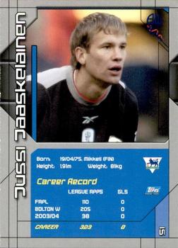 2004-05 Topps Premier Stars #51 Jussi Jaaskelainen Back