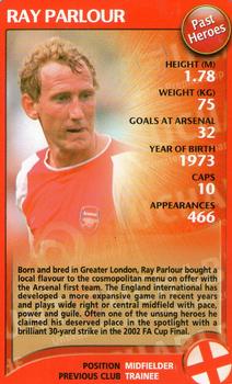 2004 Top Trumps Specials Arsenal #NNO Ray Parlour Front