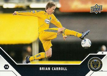 2011 Upper Deck MLS #114 Brian Carroll Front