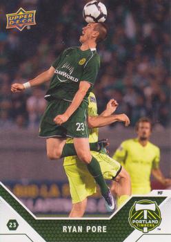 2011 Upper Deck MLS #124 Ryan Pore Front