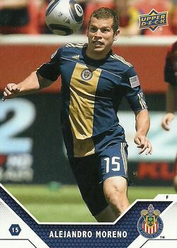 2011 Upper Deck MLS #15 Alejandro Moreno Front