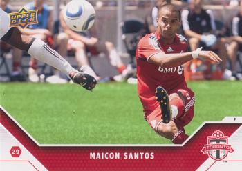 2011 Upper Deck MLS #160 Maicon Santos Front