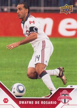 2011 Upper Deck MLS #163 Dwayne De Rosario Front