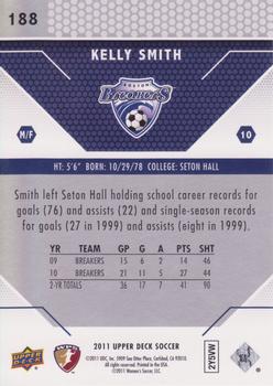 2011 Upper Deck MLS #188 Kelly Smith Back