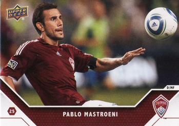 2011 Upper Deck MLS #21 Pablo Mastroeni Front