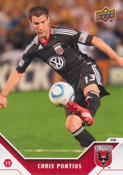 2011 Upper Deck MLS #46 Chris Pontius Front