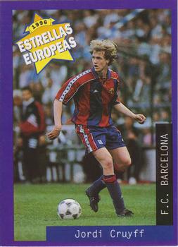 1996 Panini Estrellas Europeas #44 Jordi Cruyff Front