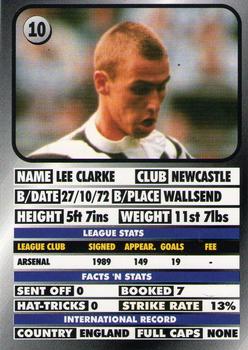 1995-96 LCD Publishing Premier Strikers #10 Lee Clark Back