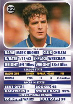 1995-96 LCD Publishing Premier Strikers #22 Mark Hughes Back