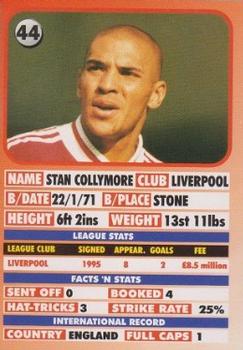 1995-96 LCD Publishing Premier Strikers #44 Stan Collymore Back