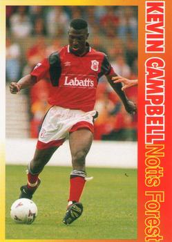 1995-96 LCD Publishing Premier Strikers #81 Kevin Campbell Front