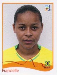 2011 Panini FIFA Women's World Cup Stickers #263 Francielle Front