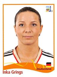 2011 Panini FIFA Women's World Cup Stickers #40 Inka Grings Front