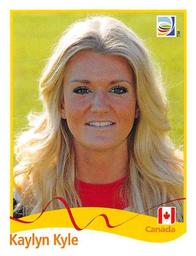 2011 Panini FIFA Women's World Cup Stickers #56 Kaylyn Kyle Front