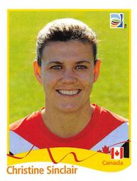 2011 Panini FIFA Women's World Cup Stickers #62 Christine Sinclair Front