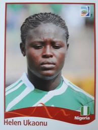 2011 Panini FIFA Women's World Cup Stickers #67 Helen Ukaonu Front