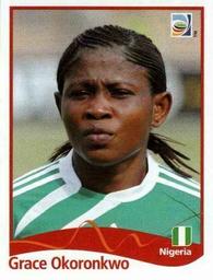 2011 Panini FIFA Women's World Cup Stickers #74 Grace Okoronkwo Front