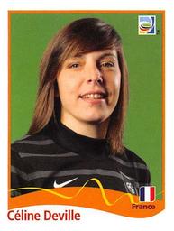 2011 Panini FIFA Women's World Cup Stickers #86 Celine Deville Front