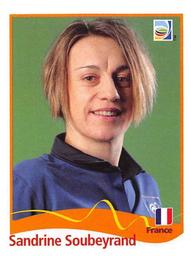 2011 Panini FIFA Women's World Cup Stickers #97 Sandrine Soubeyrand Front