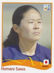 2011 Panini FIFA Women's World Cup Stickers #112 Homare Sawa Front
