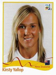 2011 Panini FIFA Women's World Cup Stickers #132 Kirsty Yallop Front
