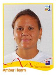 2011 Panini FIFA Women's World Cup Stickers #138 Amber Hearn Front
