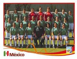 2011 Panini FIFA Women's World Cup Stickers #141 Mexico Team Front