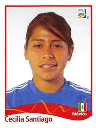 2011 Panini FIFA Women's World Cup Stickers #142 Cecilia Santiago Front