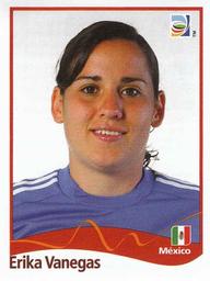 2011 Panini FIFA Women's World Cup Stickers #143 Erika Vanegas Front