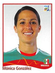 2011 Panini FIFA Women's World Cup Stickers #145 Monica Gonzalez Front