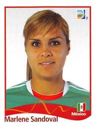 2011 Panini FIFA Women's World Cup Stickers #146 Marlene Sandoval Front