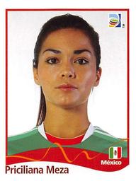 2011 Panini FIFA Women's World Cup Stickers #148 Priciliana Meza Front