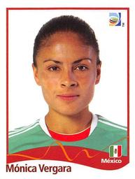 2011 Panini FIFA Women's World Cup Stickers #154 Monica Vergara Front