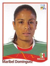 2011 Panini FIFA Women's World Cup Stickers #155 Maribel Dominguez Front