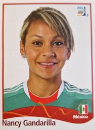 2011 Panini FIFA Women's World Cup Stickers #156 Nancy Gandarilla Front