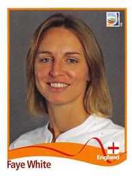 2011 Panini FIFA Women's World Cup Stickers #168 Faye White Front