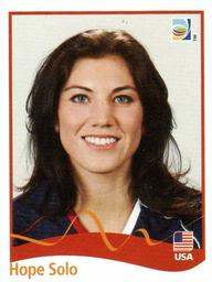 2011 Panini FIFA Women's World Cup Stickers #180 Hope Solo Front