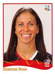 2011 Panini FIFA Women's World Cup Stickers #188 Shannon Boxx Front